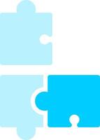 Puzzle Creative Icon Design vector