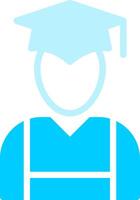 Graduate Creative Icon Design vector