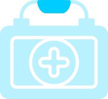 First Aid Kit Creative Icon Design vector