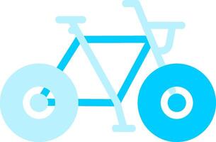 diseño de icono creativo de bicicleta vector