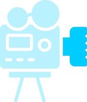 Video Camera Creative Icon Design vector