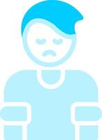 Depression Creative Icon Design vector