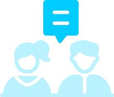 Talk Creative Icon Design vector