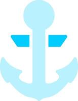 Anchor Creative Icon Design vector