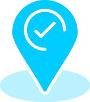 Checkmark Creative Icon Design vector