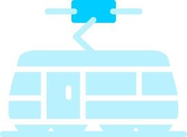 Line two Blue Colour vector
