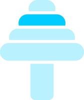 Edge Step Drill Creative Icon Design vector