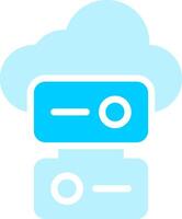 Cloud Storage Creative Icon Design vector