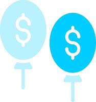 Balloon Payment Creative Icon Design vector