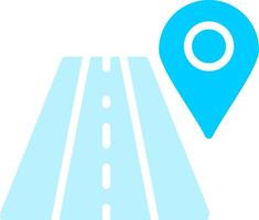 Road Creative Icon Design vector