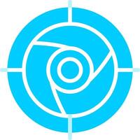 Shutter Creative Icon Design vector