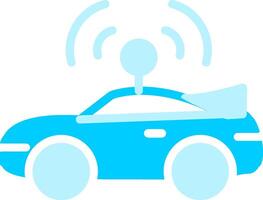 Autonomous Vehicle Creative Icon Design vector