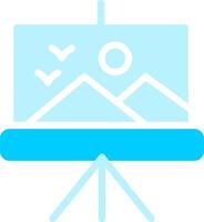 Canvas Creative Icon Design vector