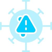 Virus Creative Icon Design vector