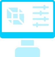 Simulation Creative Icon Design vector