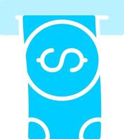 Withdrawal Creative Icon Design vector