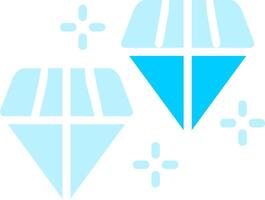 Diamonds Creative Icon Design vector