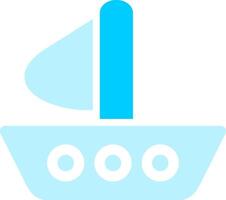 Boat Creative Icon Design vector