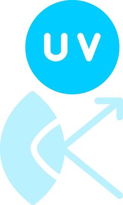 Blue Light Protection Creative Icon Design