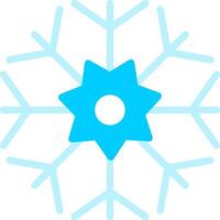 Snowflake Creative Icon Design vector