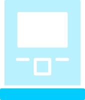 Atm Machine Creative Icon Design vector