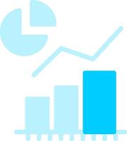 Statistical Analysis Creative Icon Design vector