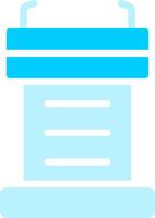 Tribune Creative Icon Design vector