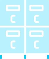 Locker Creative Icon Design vector