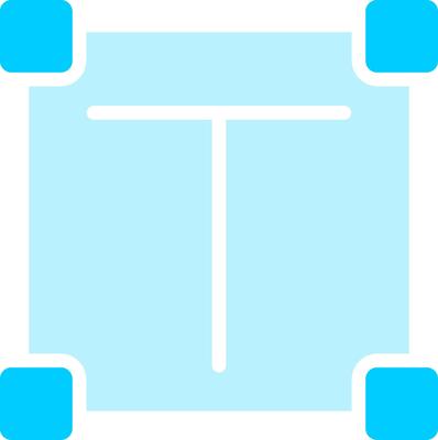 Text Box Creative Icon Design