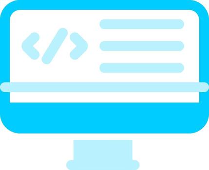 Web Programming Creative Icon Design vector