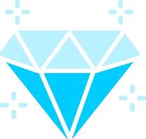 diseño de icono creativo de diamante vector