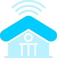 Smart Home Creative Icon Design vector