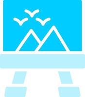 Canvas Creative Icon Design vector