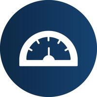 Speedometer Creative Icon Design vector