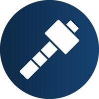 Glyph  blue Circle  Gradient vector