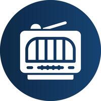 Radio Creative Icon Design vector