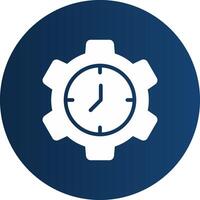 Time Management Creative Icon Design vector