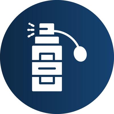 Glyph  blue Circle  Gradient