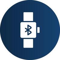 diseño de icono creativo bluetooth vector