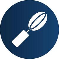 Glyph  blue Circle  Gradient vector