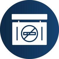 No Smoke Creative Icon Design vector