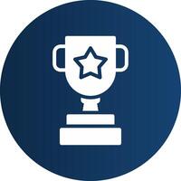 Trophy Creative Icon Design vector