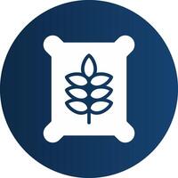 Seed Bag Creative Icon Design vector