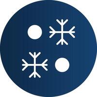 Snowflake Creative Icon Design vector