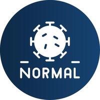 New Normal Creative Icon Design vector