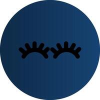 Glyph  blue Circle  Gradient vector