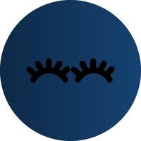 Glyph  blue Circle  Gradient vector