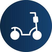 Scooter Creative Icon Design vector
