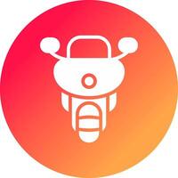 Motorbike Creative Icon Design vector