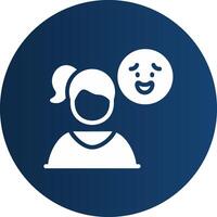 Facial Expression Creative Icon Design vector